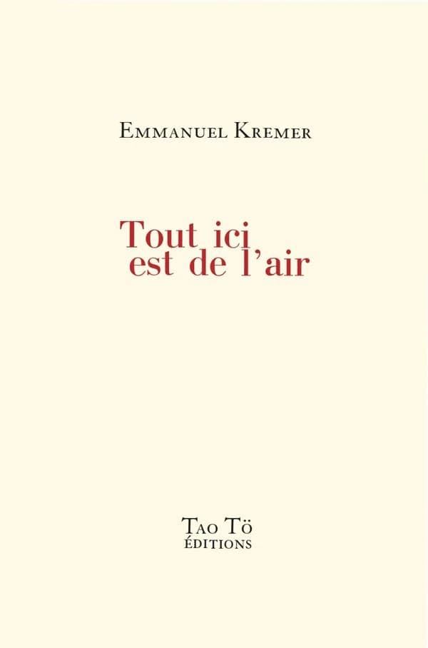 Tout ici est de l'air