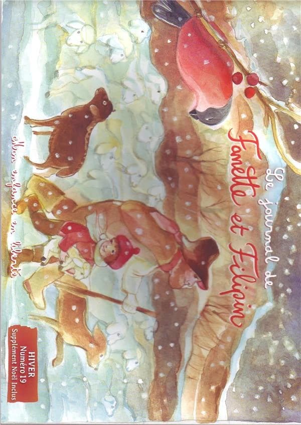 Le journal de Fanette et Filipin Tome 19 : hiver 2018