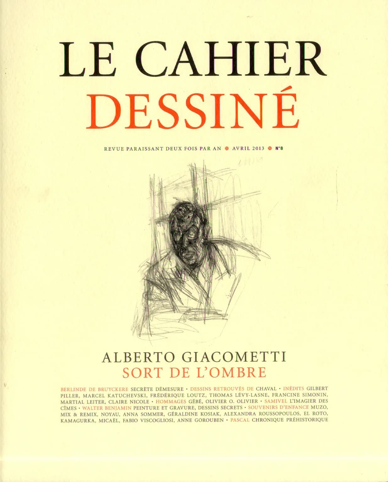 Le cahier dessiné n.8 : Alberto Giacometti sort de l'ombre
