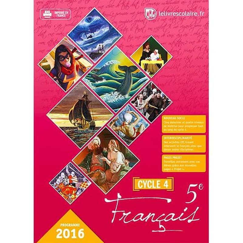 Français 5e : cycle 4