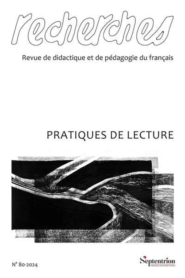 Recherches, revue de didactique et de pédagogie du français n.80 : Pratiques de lecture
