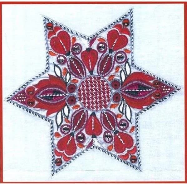 Stered broderie glazik