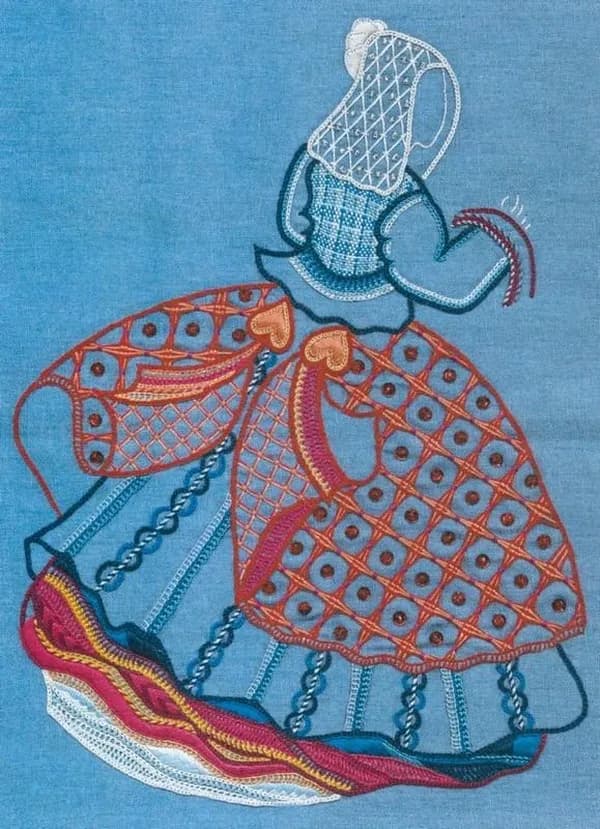 La danseuse coffret broderie glazig (grand format)