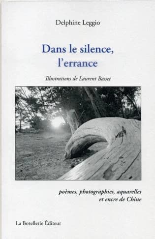 Dans le silence, l'errance : poèmes, photographies, aquarelles et encre de Chine