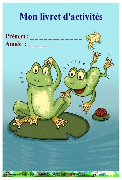 Mon livret d'activités grenouilles