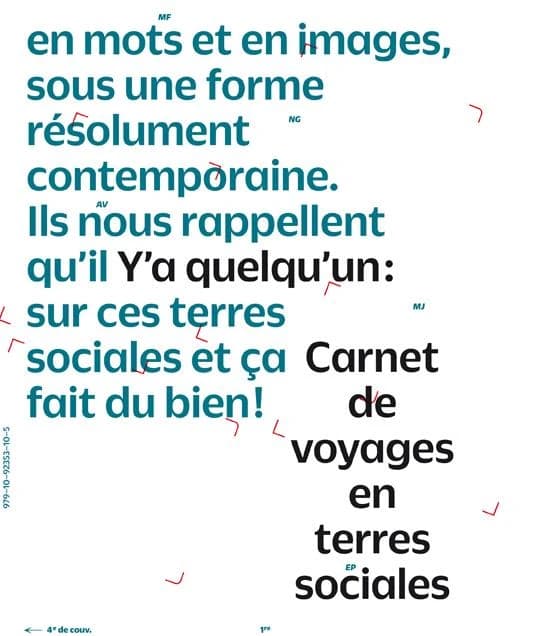 Y'a quelqu'un : carnet de voyages en terres sociales