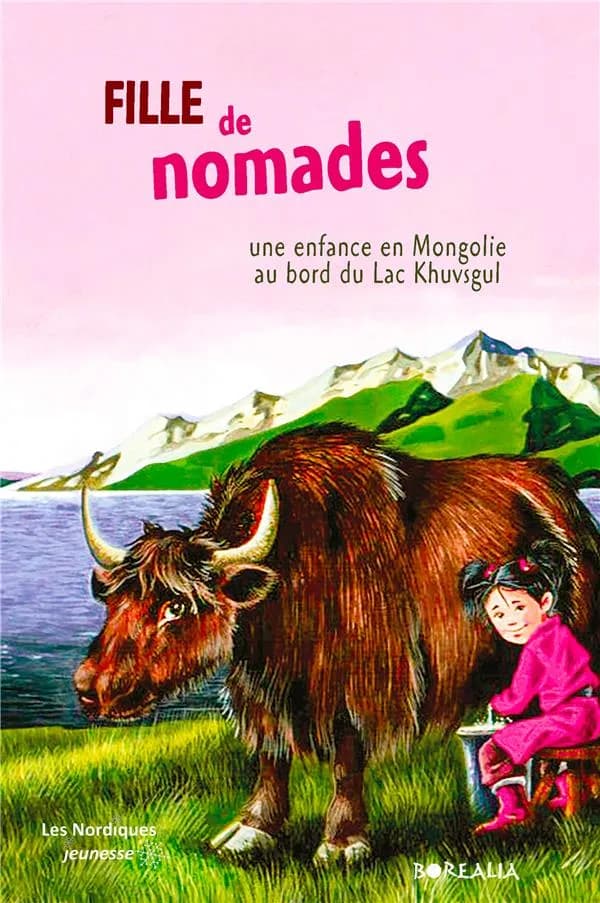 Fille de nomades : une enfance pieds nus et pleine de bonheur au bord du lac Khuvsgul : Nord de la Mongolie