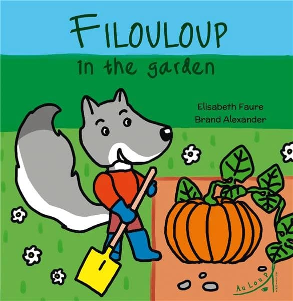 Filouloup in the garden