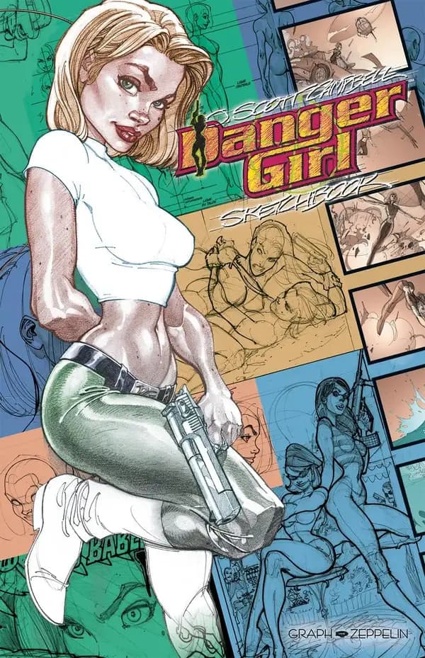 "Danger Girl" : J. Scott Campbell sketchbook