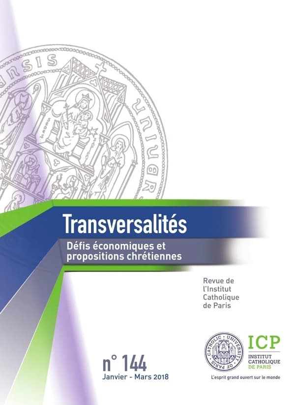 Revue Transversalités n.144 : janvier-mars 2018