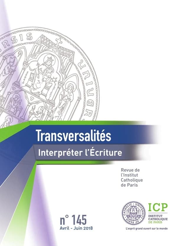 Revue Transversalités n.145