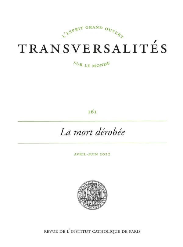 Revue Transversalités n.161 : la mort dérobée