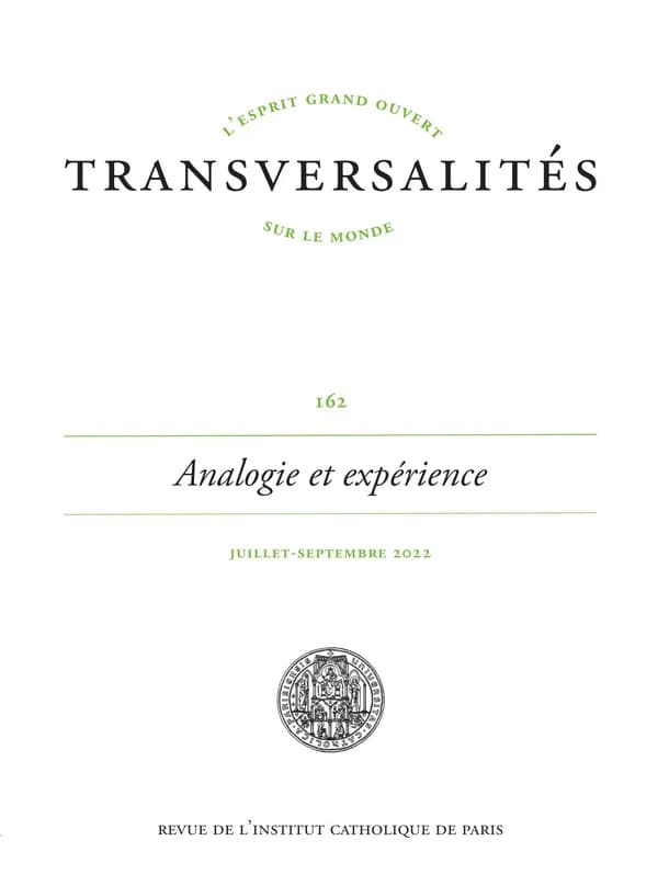 Revue Transversalités n.162 : analogie et expérience