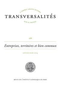 Revue Transversalités n.168 : Entreprises, territoires et bien commun