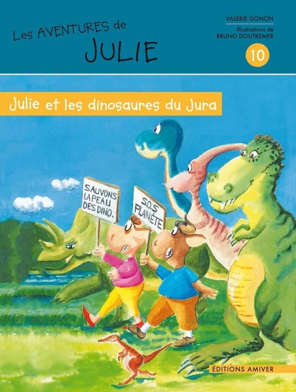 Julie et les dinosaures du Jura