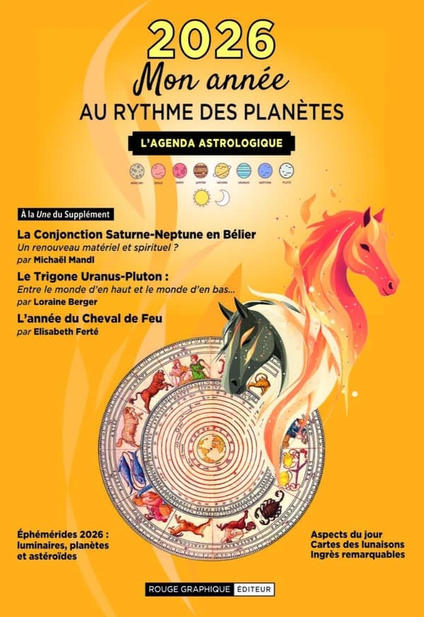 L'Agenda Astrologique 2026 : Mon année au rythme des planètes