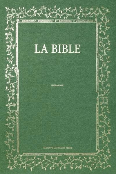 La Bible : historiale. La Genèse, l'Exode, le Lévitique, le Deutéronome, les Nombres, Josué, les Juges, les Roy ([Reproduction en fac-similé]) [traduction du latin par Guyart des Moulins] ; [enluminée sous la direction du maître d'Egerton] ; [postface de 