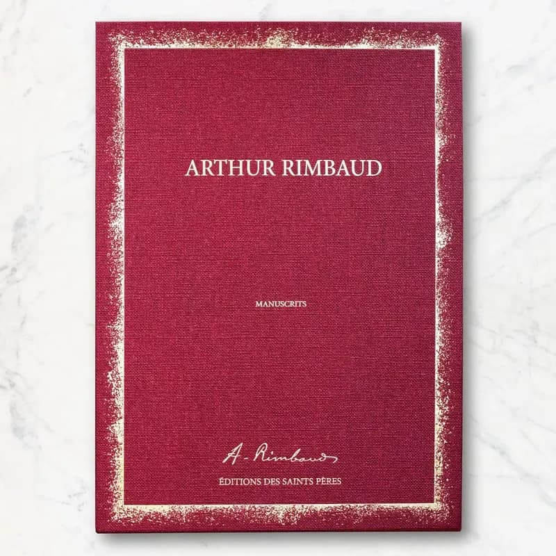 Manuscrits ([Reproduction en fac-similé]) Arthur Rimbaud