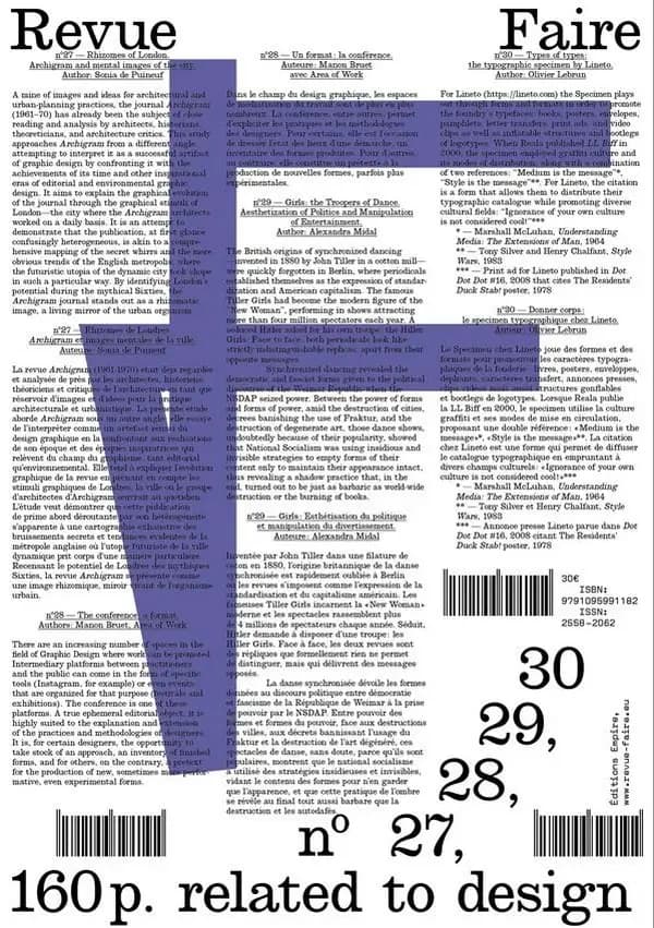 FAIRE VOLUME 8 (27,28,29,30).
