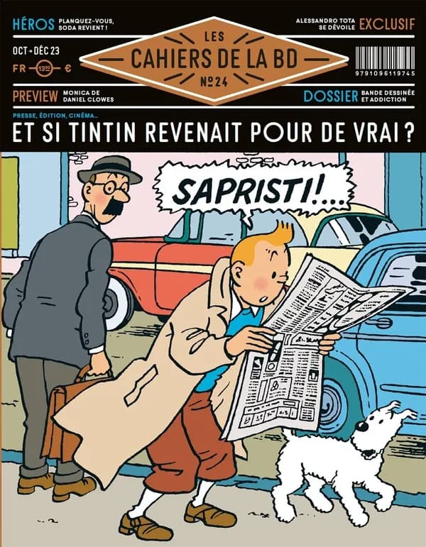 Les cahiers de la BD n.24 : Et si Tintin revenait pour de vrai ?