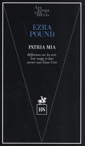 Patria mia: réflexions sur les arts, leur usage et leur avenir aux États-Unis