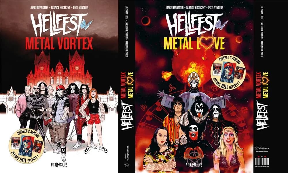 Hellfest (Édition collector limitée) [scénaristes], Jorge Bernstein, Fabrice Hodecent ; [dessinateur], Pixel Vengeur