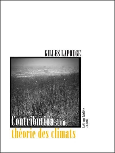 Contribution à une théorie des climats