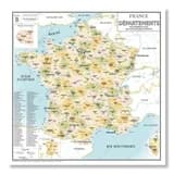 Carte de france administrative des departements