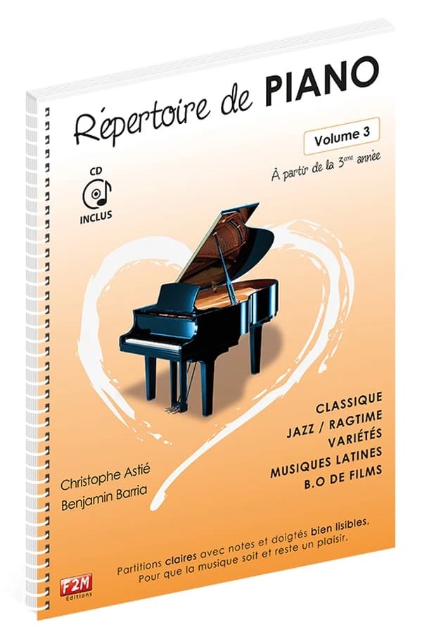 Répertoire de piano. Vol. 3