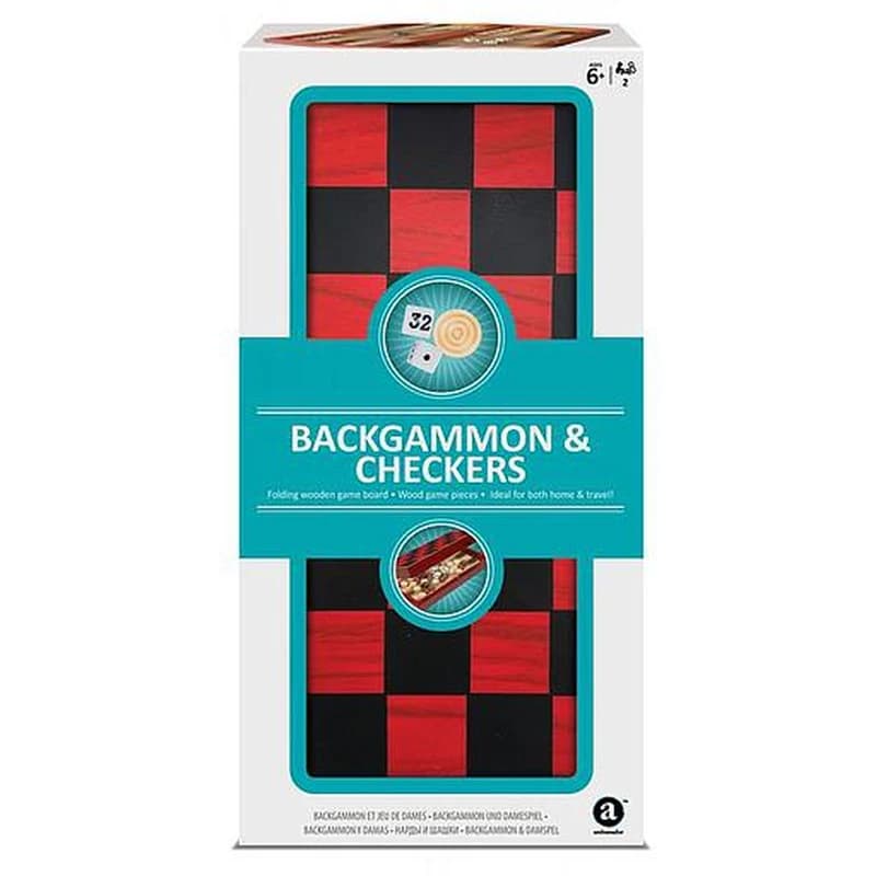 Backgammon & Checkers jeux de société