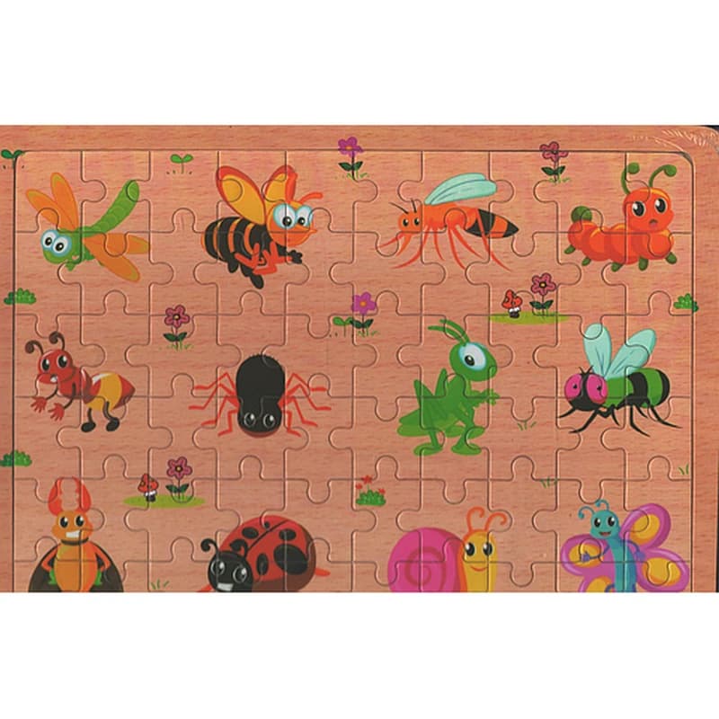 Puzzles en bois 60 PCS