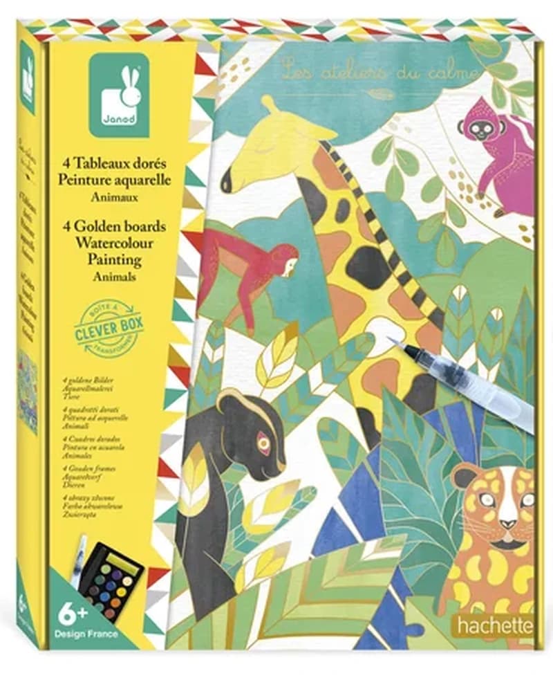 Coffret Peinture Aquarelle - Animaux