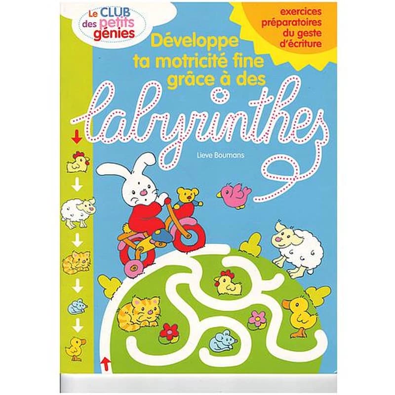 Labyrinthes développe ta motricité fine