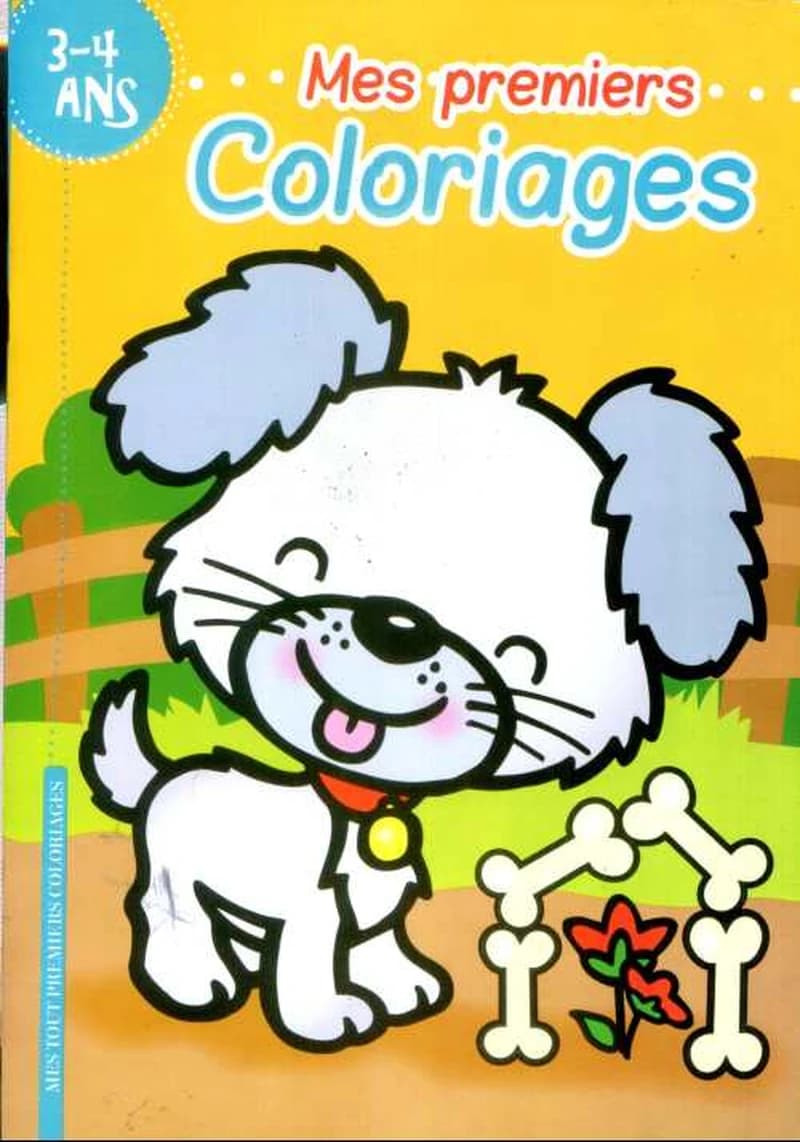 Mes premiers coloriages 3-4 ans
