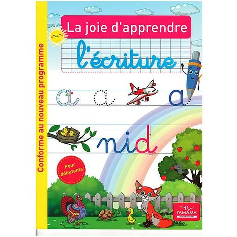 La joie d'apprendre l'écriture