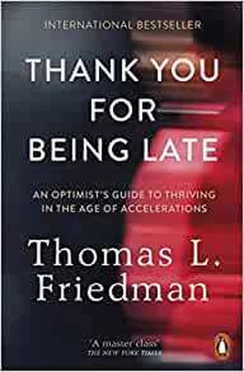 THANK YOU FOR BEING LATE