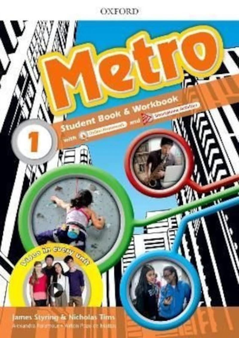 METRO: LEVEL 1. STUDENT BOOK AND WORKBOOK PACK
