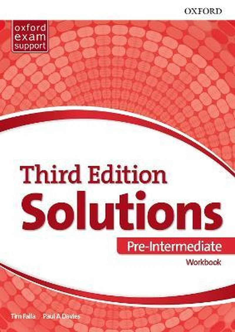 Solutions  Workbook Pre-Intermediate