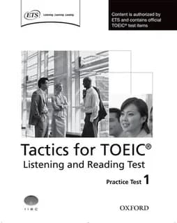 Tactics for toeic: listening and reading practice test 1
