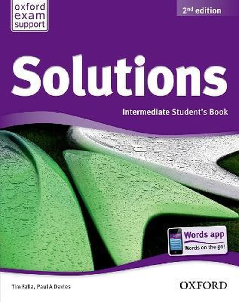 SOLUTIONS  STUDENT'S BOOK INTERMEDIATE