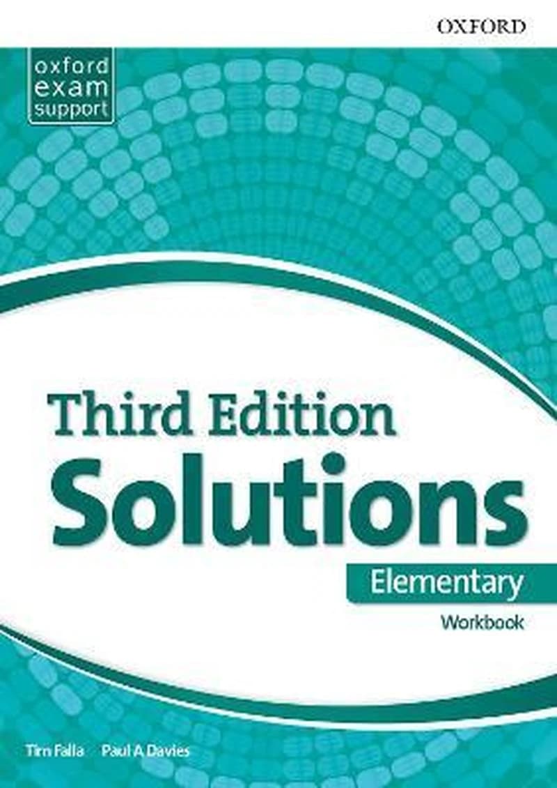 SOLUTIONS WB ELEMENTARY Third  EDITION  NE