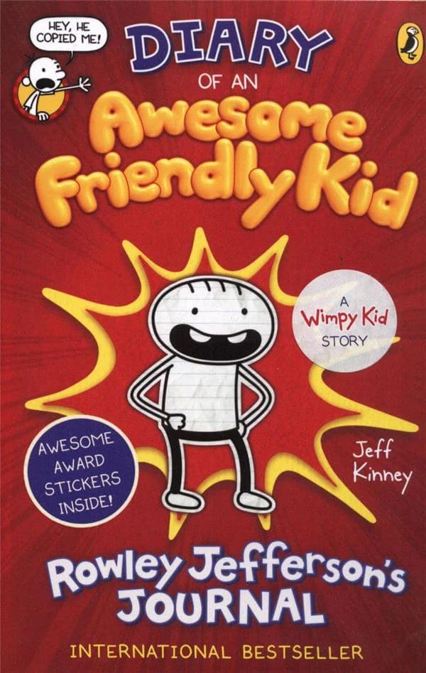 DIARY OF AN AWESOME FRIENDLY KID : ROWLEY JEFFERSONS'S JOURNAL