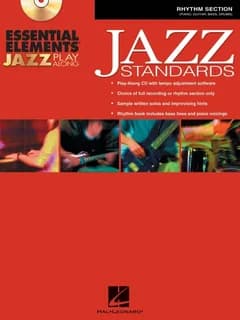 Essential Elements Jazz Play-Along : Jazz Standards Rhythm Section Bk