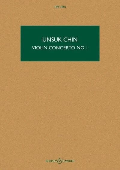 Violin concerto No I : for violin & orchestra