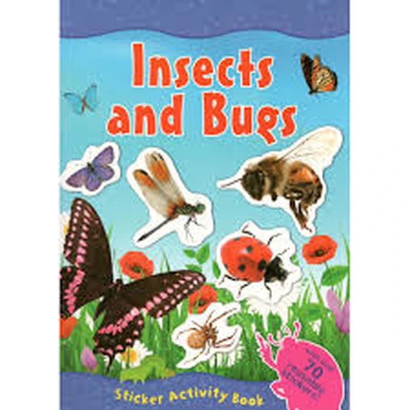 INSECTS and BUGS Sticker Activity Book