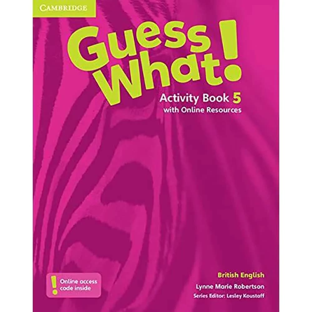 GUESS WHAT! N°5 ACTIVITY BOOK