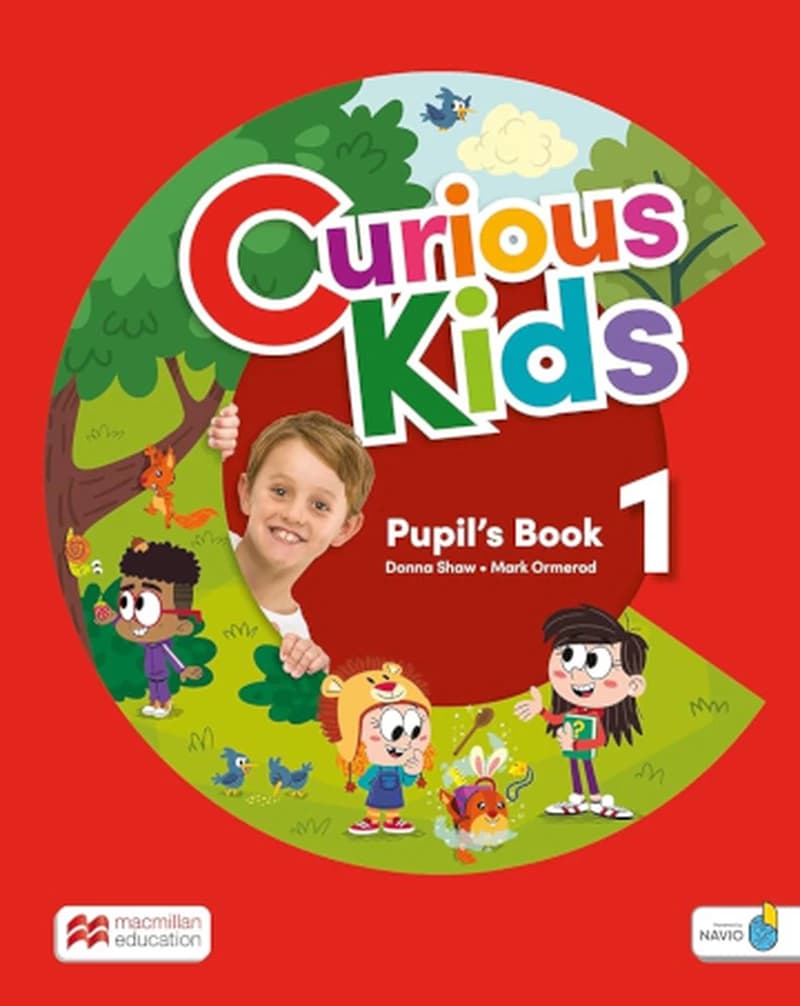 Curious Kids 1 Pupils Book+Digital Pupils &amp; Navio App