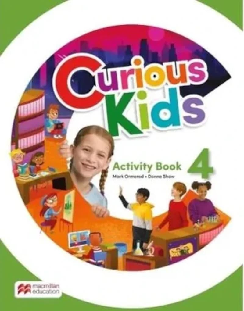 Curious Kids 4 Activity Book+Digital Activity Book