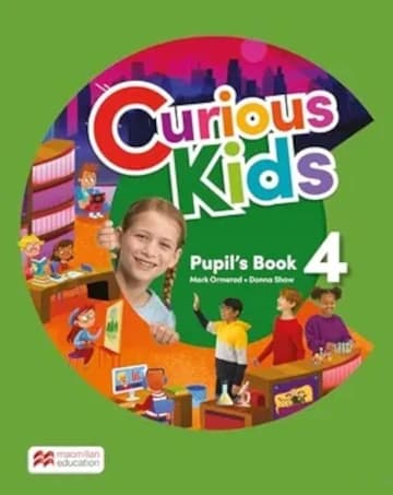 Curious Kids 4 Pupils Book+Digital Pupils &amp; Navio App