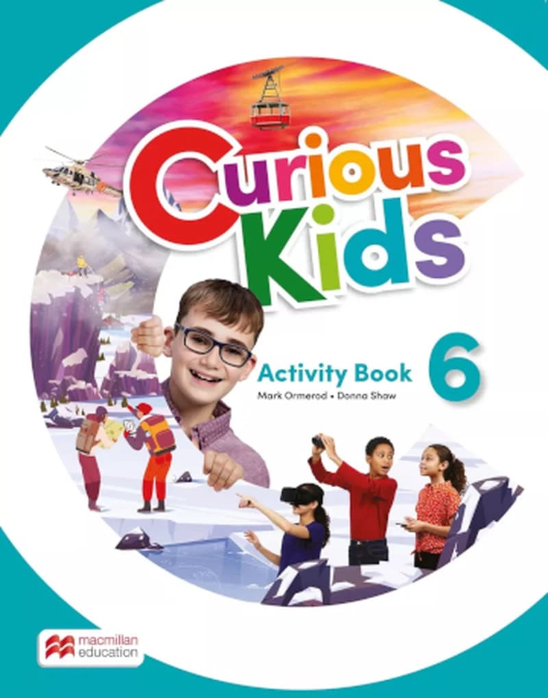 Curious Kids 6 Activity Book+Digital Activity Book